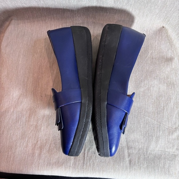 FITFLOP Sz 8.5 Comfort Almond Toe Tongue Toe Box Slip On Shoes Flats - Picture 5 of 10